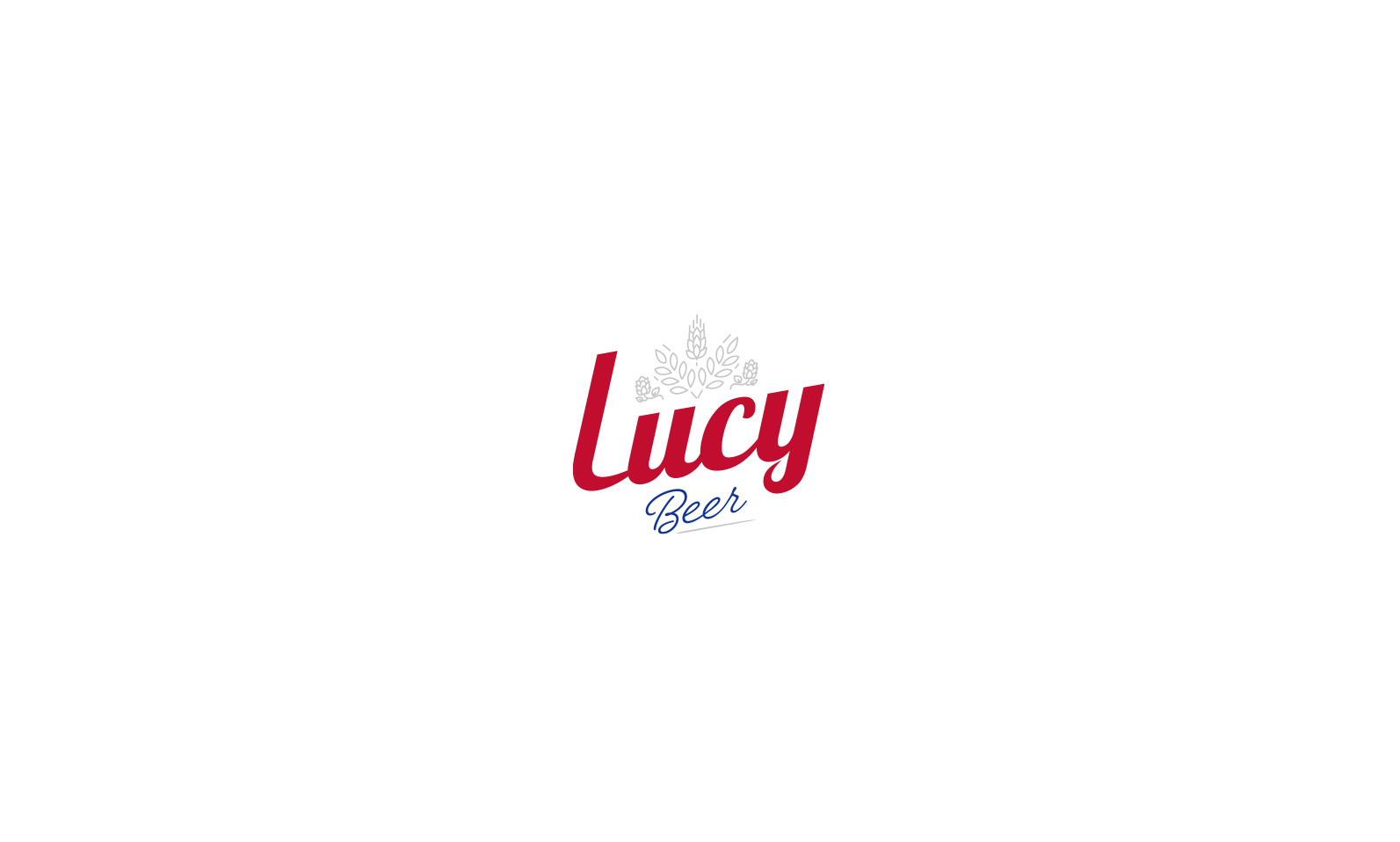 Návrh loga pro pivo Lucy
